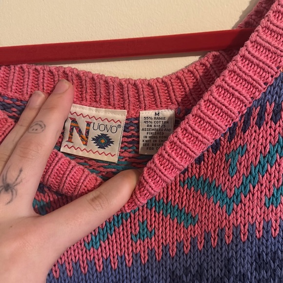 Vintage Knit Sweater - Picture 2 of 4